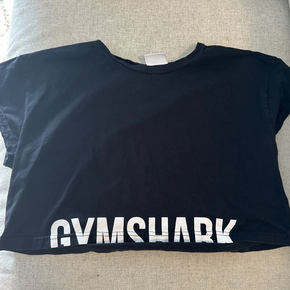 Gymsharked Branded Crop Top